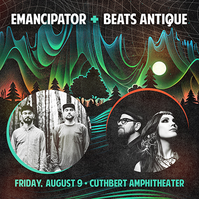 Beats Antique and Emancipator live in concert at The Cuthbert Amphitheater in Eugene, Oregon