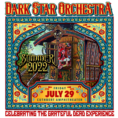 An evening with Dark Star Orchestra on July 29, 2022 in The Cuthbert Amphitheater, Eugene, Oregon