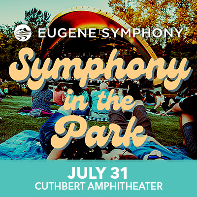 Eugene Symphony in the Park live at The Cuthbert Amphitheater in Eugene, Oregon